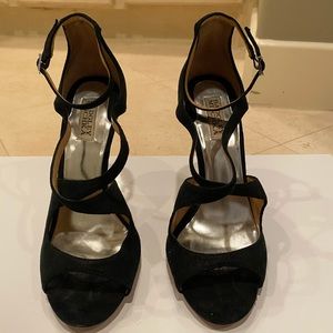Badgley Mischka Black Heels